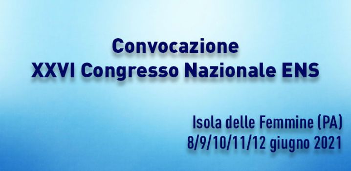 XXVI Congresso Nazionale ENS